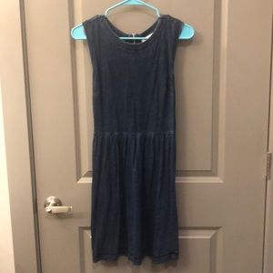 Loft XSP denim wash dress